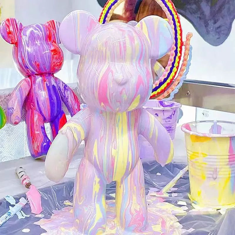 Fluid Art Bear