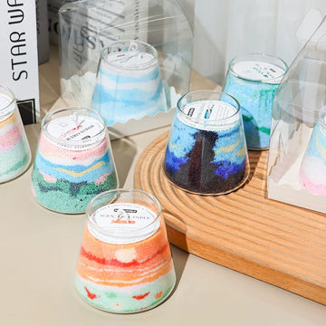 Sand Art Candle
