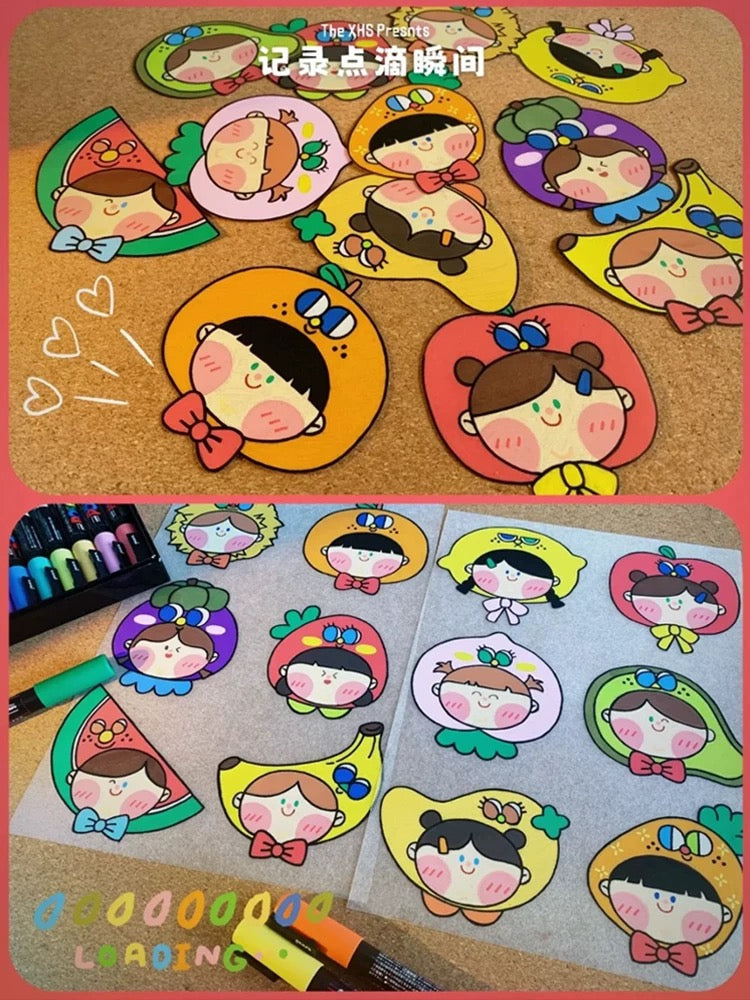 Shrink Paper Paintng
