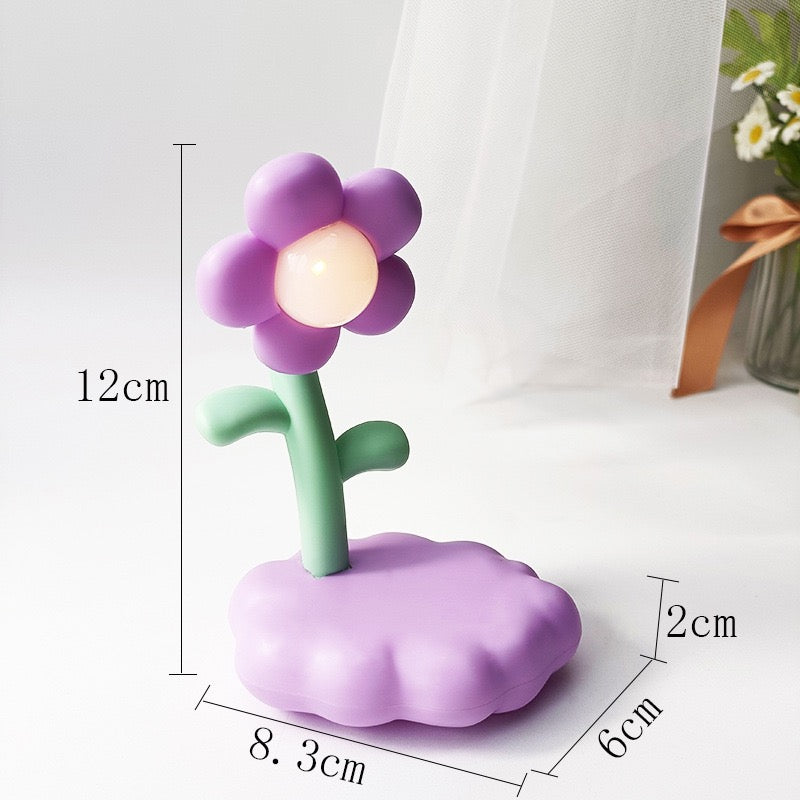 Sunflower lamp
